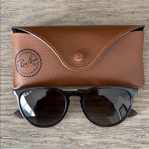 RAYBAN polarized Erika tortoise sunglasses